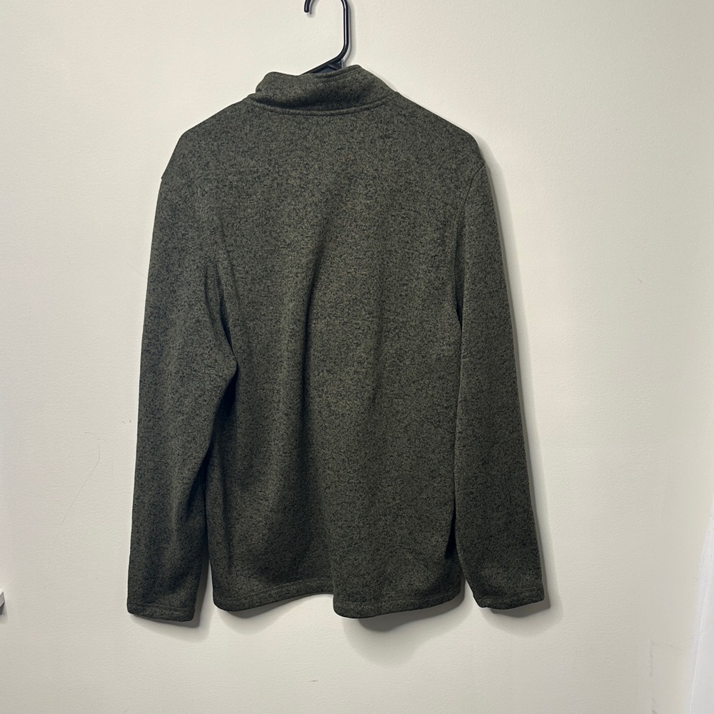 Eddie Baur Men's Green Half-Zip Sweater - Picture 6 of 6